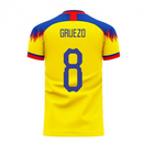 Ecuador 2020-2021 Home Concept Football Kit (Libero) (GRUEZO 8)