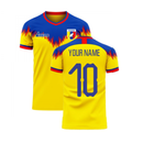 Ecuador 2020-2021 Home Concept Football Kit (Libero) (Your Name)
