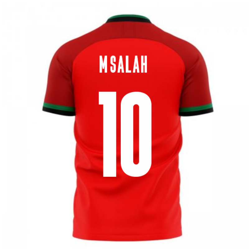 Egypt 2020-2021 Home Concept Football Kit (Libero) (M.SALAH 10)