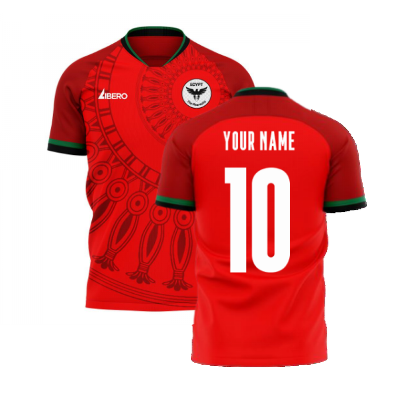 Egypt 2020-2021 Home Concept Football Kit (Libero) (Your Name)