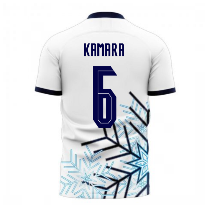 Finland 2020-2021 Home Concept Football Kit (Libero) (KAMARA 6)