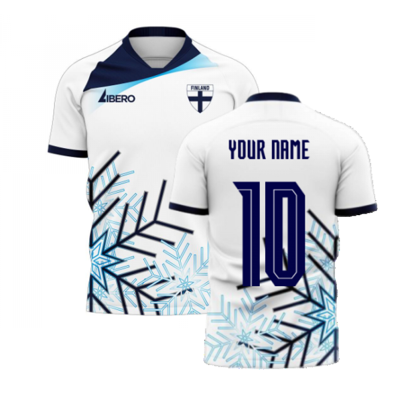 Finland 2020-2021 Home Concept Football Kit (Libero) (Your Name)