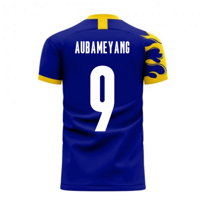 Gabon 2020-2021 Away Concept Football Kit (Libero) (AUBAMEYANG 9)