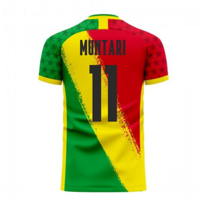 Ghana 2020-2021 Away Concept Football Kit (Libero) (MUNTARI 11)
