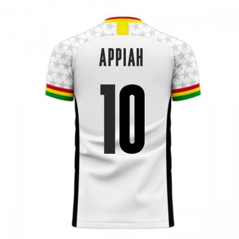 Ghana 2020-2021 Home Concept Football Kit (Libero) (APPIAH 10)