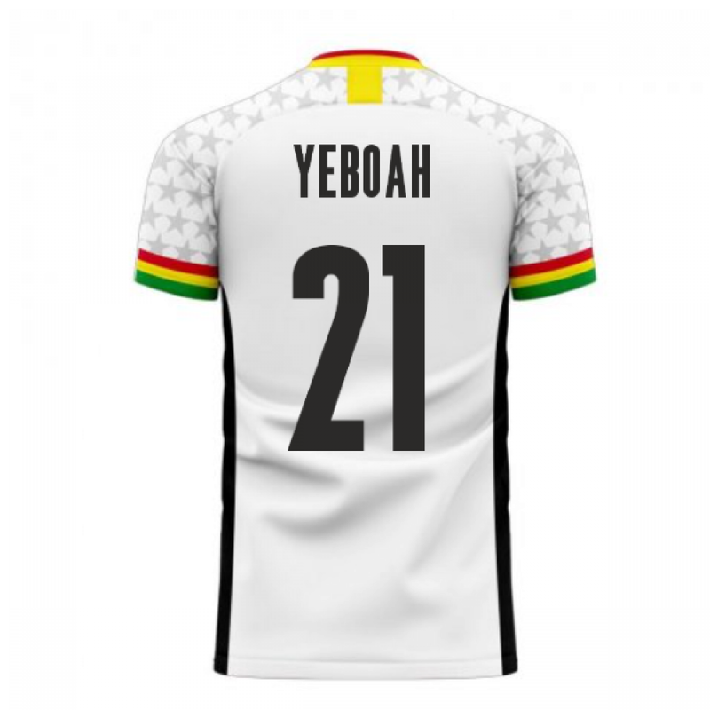 Ghana 2020-2021 Home Concept Football Kit (Libero) (YEBOAH 21)