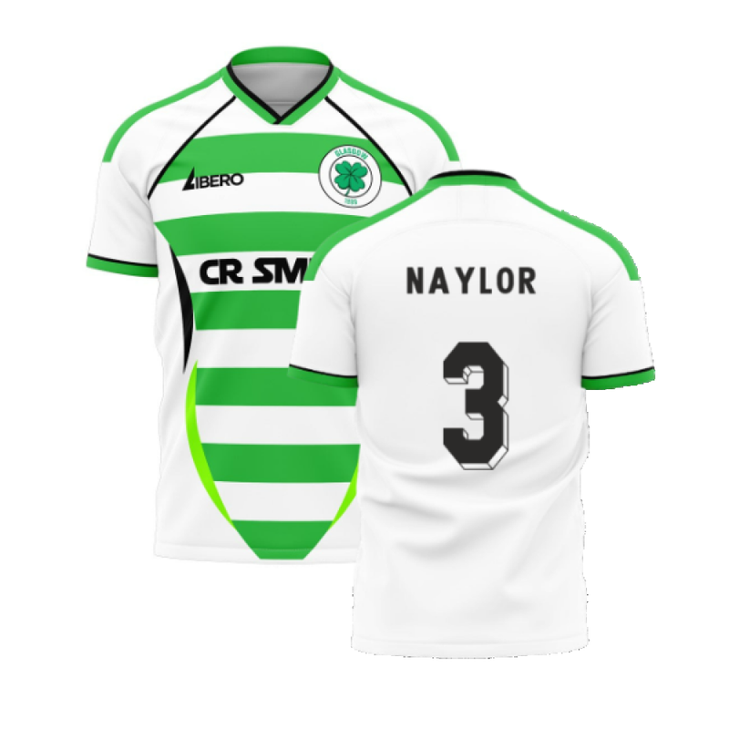 Glasgow Greens 2006 Style Home Concept Shirt (Libero) (Naylor 3)
