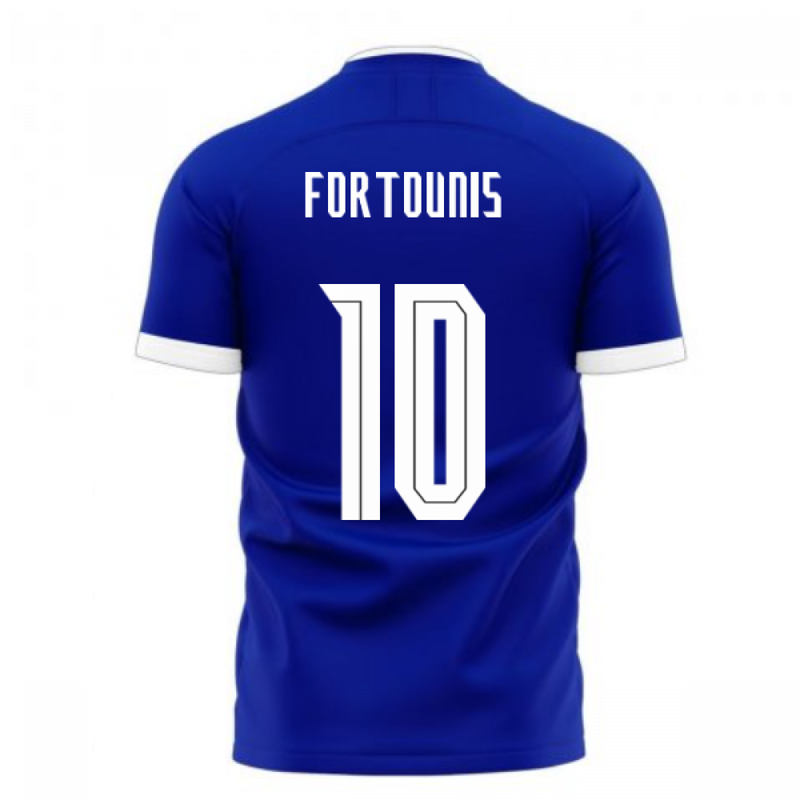 Greece 2020-2021 Away Concept Football Kit (Libero) (FORTOUNIS 10)