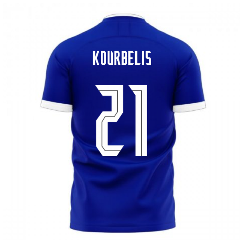 Greece 2020-2021 Away Concept Football Kit (Libero) (KOURBELIS 21)