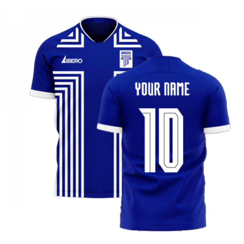 Greece 2020-2021 Away Concept Football Kit (Libero) (Your Name)