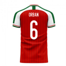 Hungary 2020-2021 Home Concept Football Kit (Libero) (ORBAN 6)
