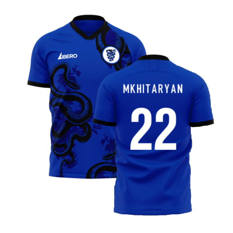 Inter 2023-2024 Training Concept Football Kit (Libero) (Mkhitaryan 22)