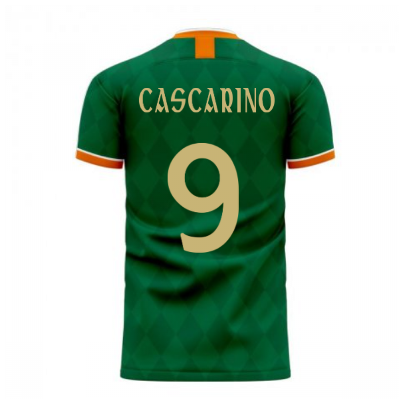 Ireland 2020-2021 Classic Concept Football Kit (Libero) (CASCARINO 9)