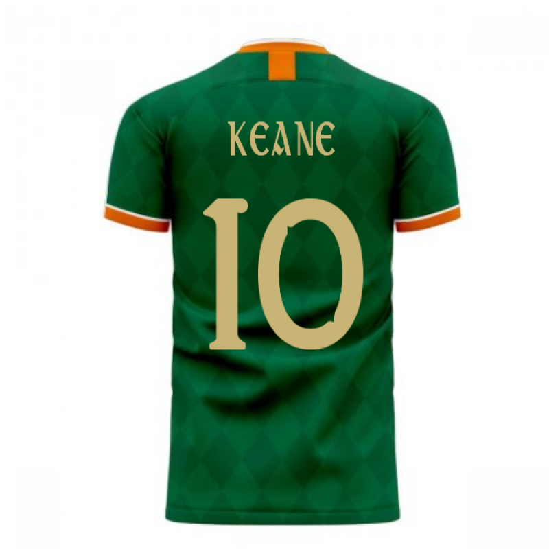 Ireland 2020-2021 Classic Concept Football Kit (Libero) (KEANE 10)