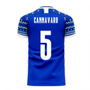 Italy 2020-2021 Home Concept Football Kit (Libero) (CANNAVARO 5)