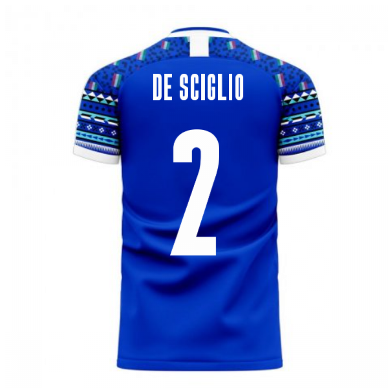 Italy 2020-2021 Home Concept Football Kit (Libero) (DE SCIGLIO 2)