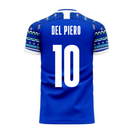 Italy 2020-2021 Home Concept Football Kit (Libero) (DEL PIERO 10)