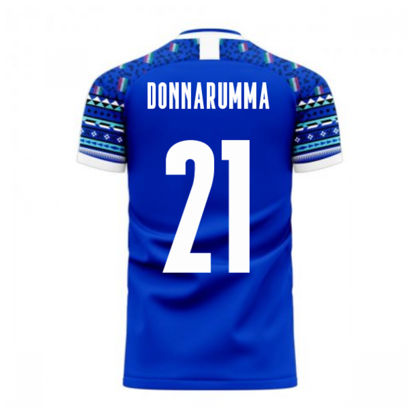 Italy 2020-2021 Home Concept Football Kit (Libero) (DONNARUMMA 21)