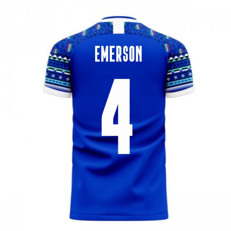 Italy 2020-2021 Home Concept Football Kit (Libero) (EMERSON 4)