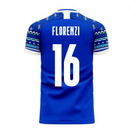 Italy 2020-2021 Home Concept Football Kit (Libero) (FLORENZI 16)