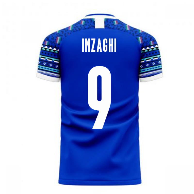 Italy 2020-2021 Home Concept Football Kit (Libero) (INZAGHI 9)