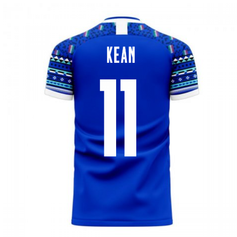 Italy 2020-2021 Home Concept Football Kit (Libero) (KEAN 11)