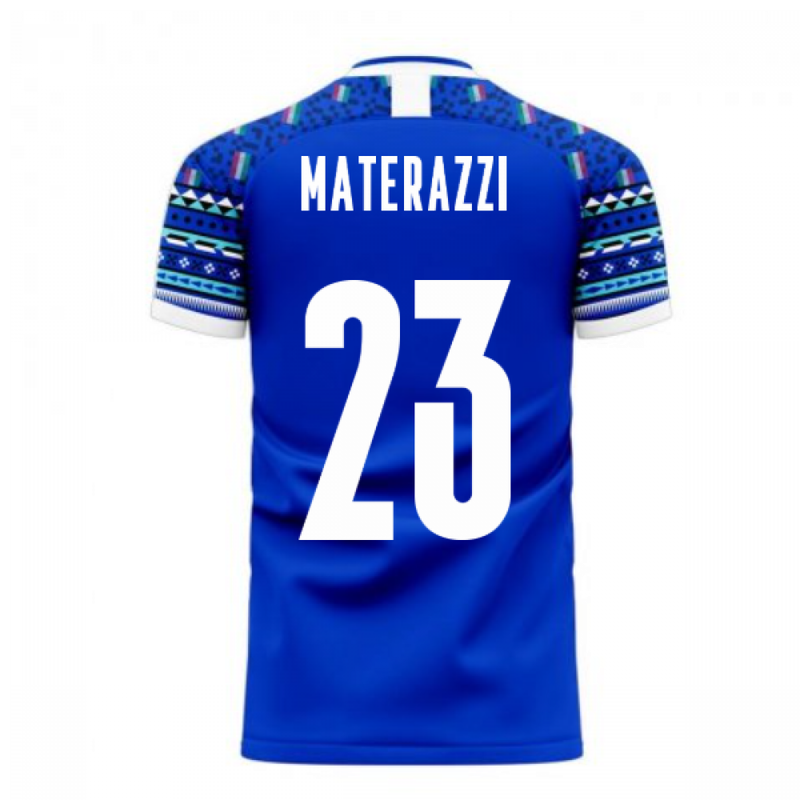 Italy 2020-2021 Home Concept Football Kit (Libero) (MATERAZZI 23)