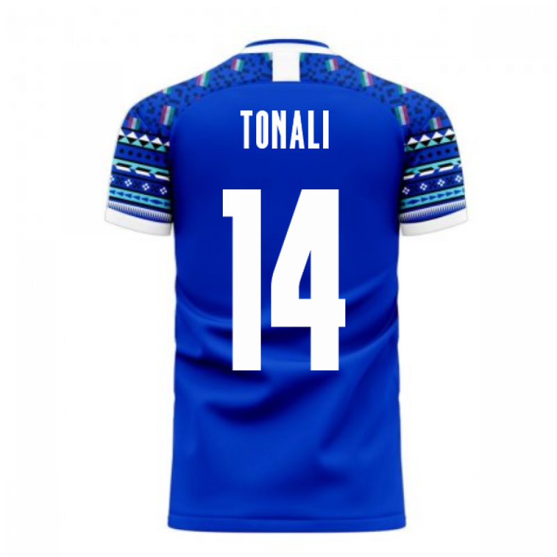 Italy 2020-2021 Home Concept Football Kit (Libero) (TONALI 14)