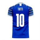 Italy 2020-2021 Home Concept Football Kit (Libero) (TOTTI 10)
