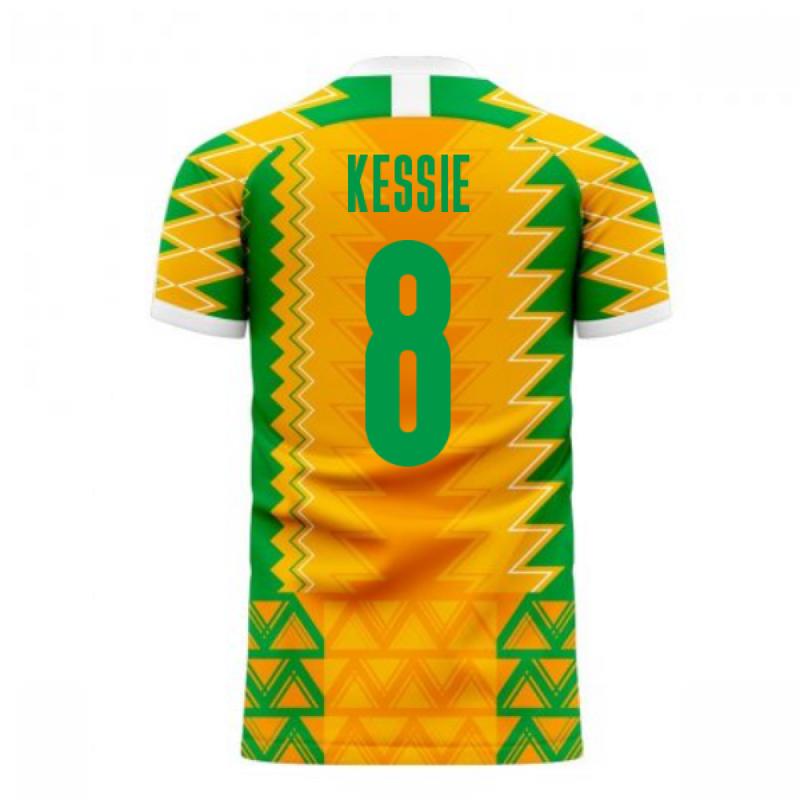 Ivory Coast 2020-2021 Home Concept Football Kit (Libero) (KESSIE 8)
