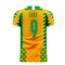 Ivory Coast 2020-2021 Home Concept Football Kit (Libero) (ZAHA 9)