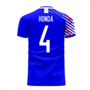 Japan 2020-2021 Home Concept Football Kit (Libero) (HONDA 4)
