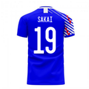 Japan 2020-2021 Home Concept Football Kit (Libero) (SAKAI 19)