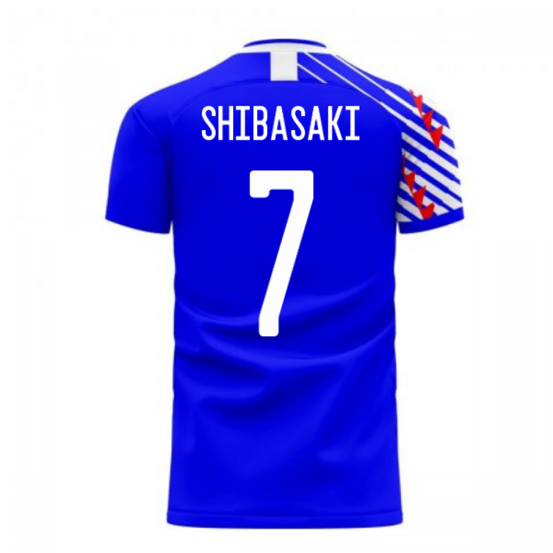 Japan 2020-2021 Home Concept Football Kit (Libero) (SHIBASAKI 7)