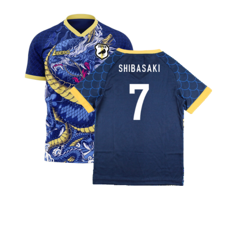 Japan 2022-2023 Third Concept Football Kit (Libero) (SHIBASAKI 7)