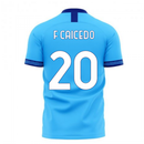 Lazio 2020-2021 Home Concept Football Kit (Libero) (F CAICEDO 20)