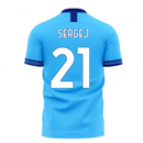 Lazio 2020-2021 Home Concept Football Kit (Libero) (SERGEJ 21)