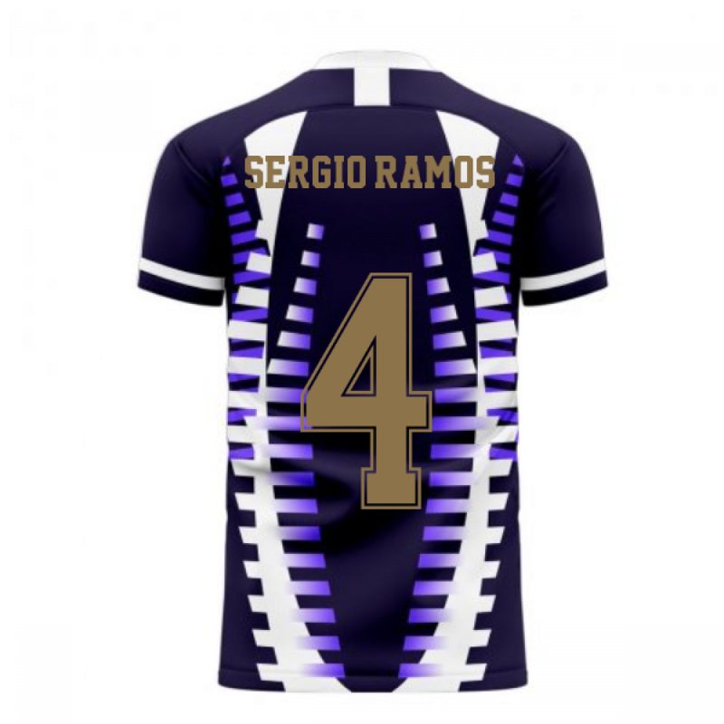 Madrid 2020-2021 Third Concept Football Kit (Libero) (SERGIO RAMOS 4)