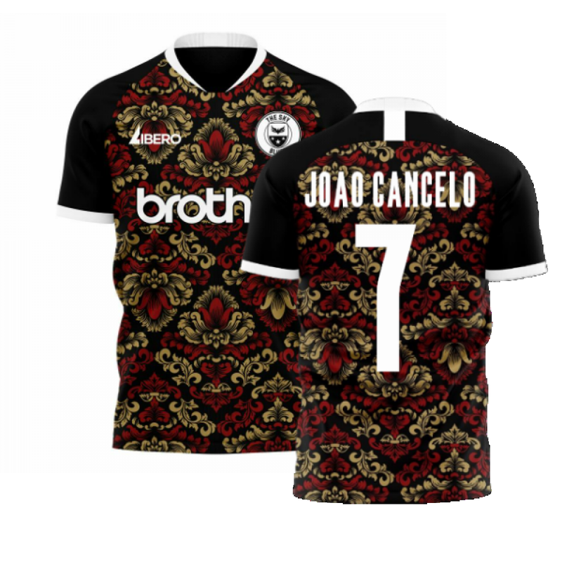 Manchester Blues 2022-2023 Away Concept Football Kit (Libero) (JOAO CANCELO 7)