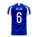 Merseyside 2020-2021 Home Concept Football Kit (Viper) (Allan 6)