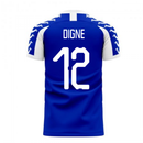 Merseyside 2020-2021 Home Concept Football Kit (Viper) (Digne 12)