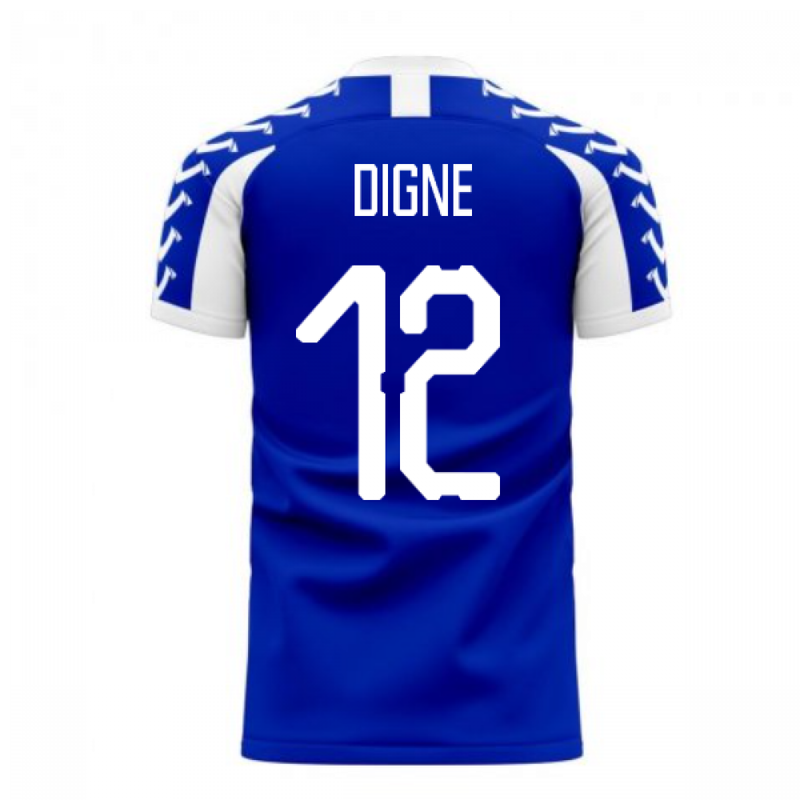 Merseyside 2020-2021 Home Concept Football Kit (Viper) (Digne 12)