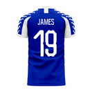 Merseyside 2020-2021 Home Concept Football Kit (Viper) (James 19)