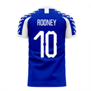 Merseyside 2020-2021 Home Concept Football Kit (Viper) (ROONEY 10)