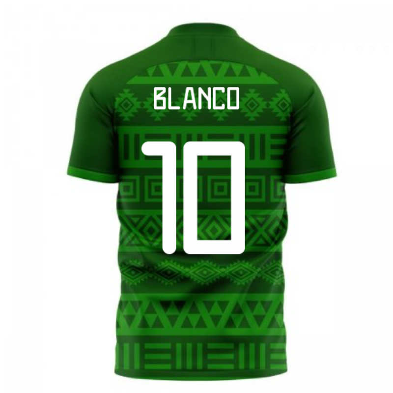 Mexico 2020-2021 Home Concept Football Kit (Libero) (BLANCO 10)