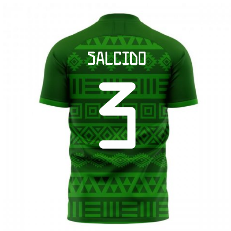 Mexico 2020-2021 Home Concept Football Kit (Libero) (SALCIDO 3)