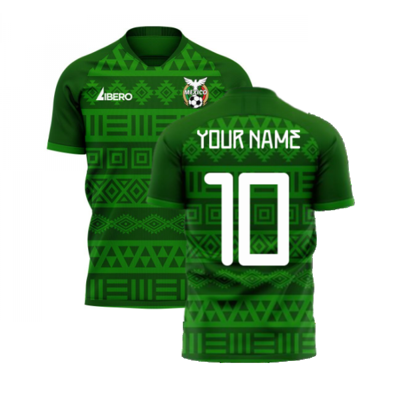 Mexico 2020-2021 Home Concept Football Kit (Libero) (Your Name)