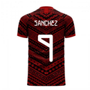Mexico 2020-2021 Third Concept Football Kit (Libero) (SANCHEZ 9)