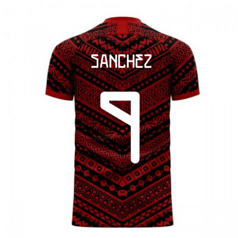 Mexico 2020-2021 Third Concept Football Kit (Libero) (SANCHEZ 9)