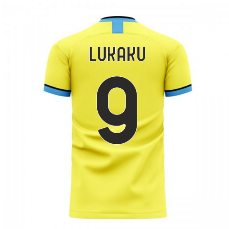 Nerazzurri Milan 2020-2021 Away Concept Football Kit (Libero) (Lukaku 9)